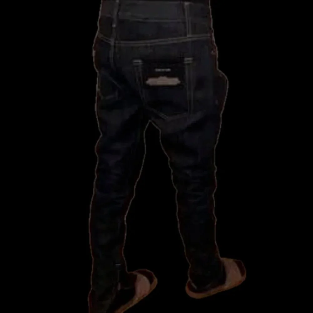 Men's Raw Denim Fear Of God Brand New Crease  Jeans